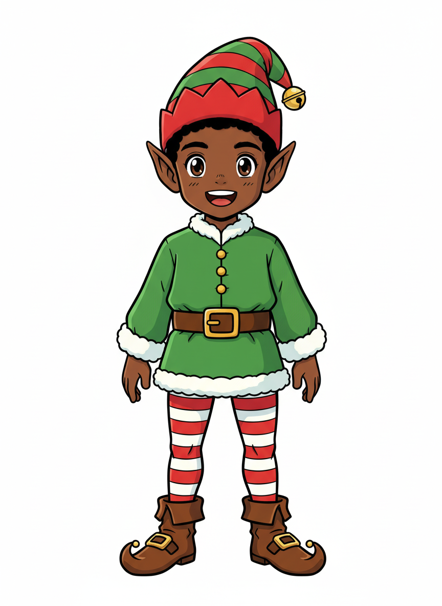 Anthony the Jolly Elf - Classic Anime