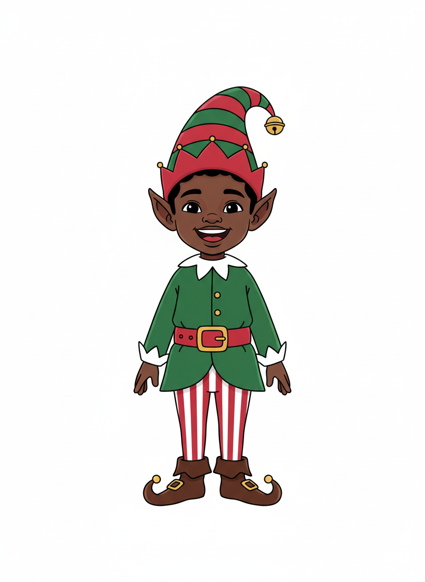 Anthony the Jolly Elf - Minimalist