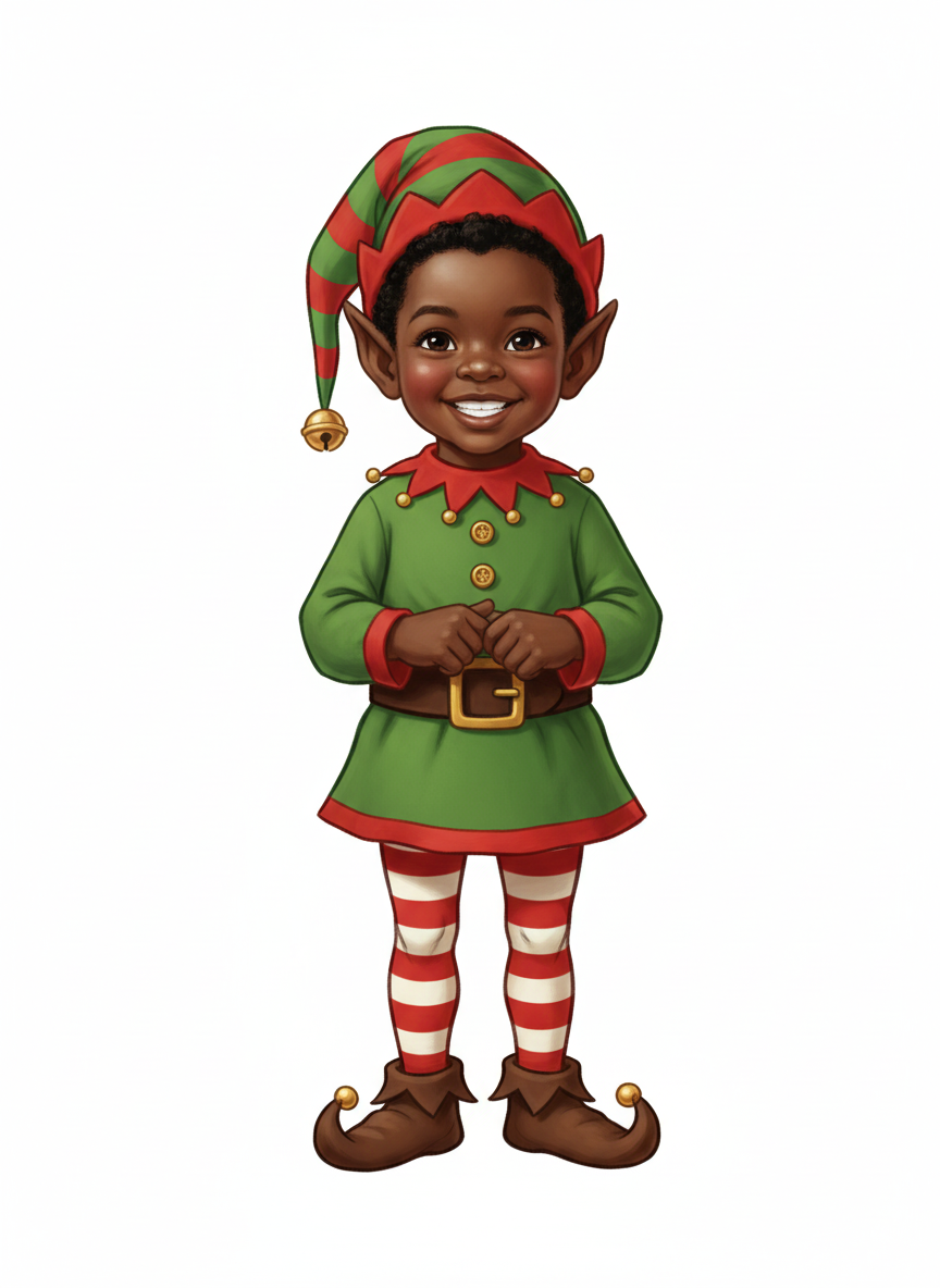 Anthony the Jolly Elf - Vintage Storybook