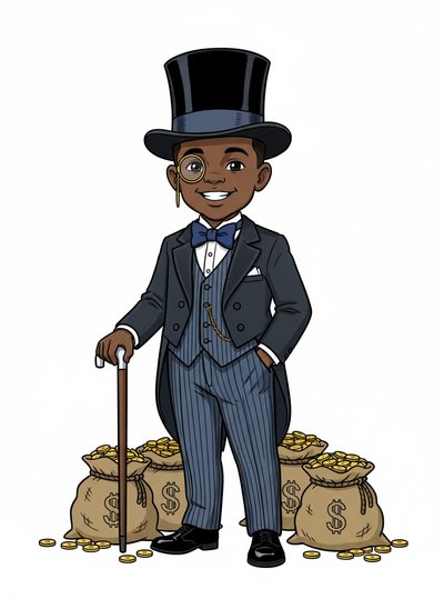 My Baby the Millionaire 🤑 - Classic Coloring Book