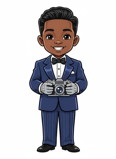 Anthony's Hollywood Glitz 🌟 - Classic Coloring Book