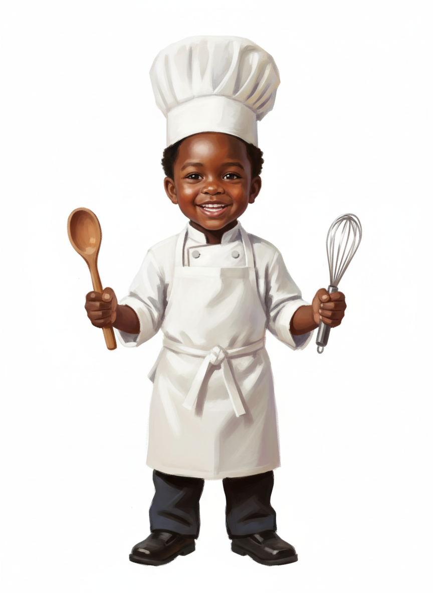 Chef Anthony the Whisker - Impressionist Painting