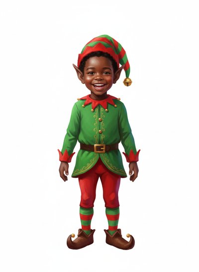 Anthony's Elf Adventures 🎄 - Impressionist Painting