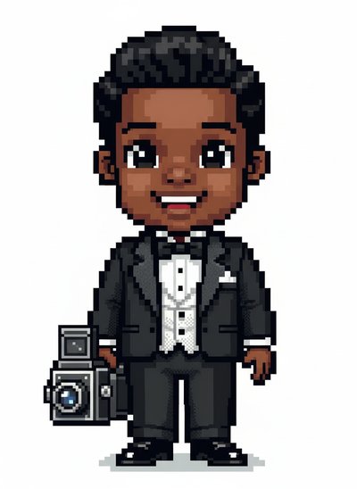 Anthony's Hollywood Glitz 🌟 - Pixel Art