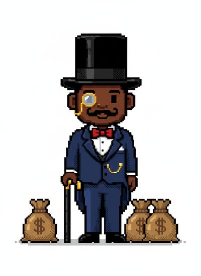 My Baby the Millionaire 🤑 - Pixel Art