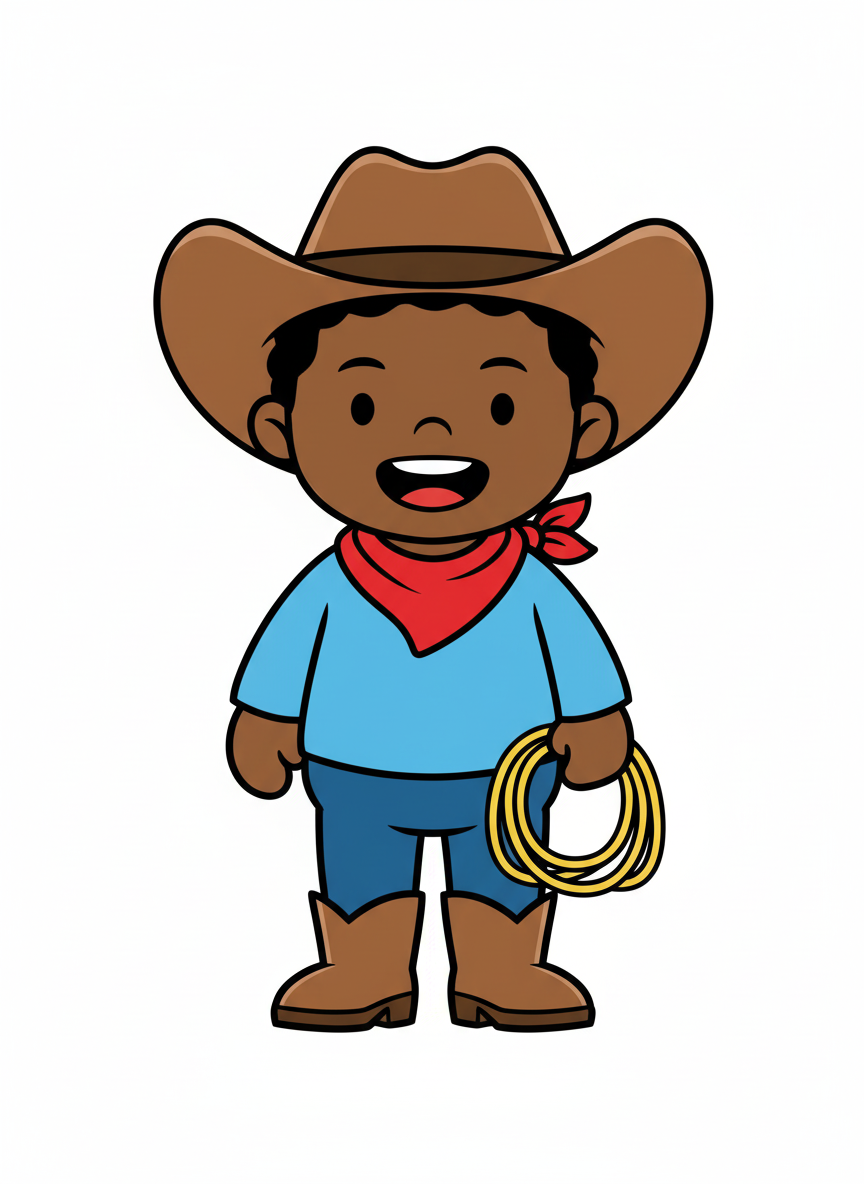 Cowboy Anthony - Preschool Simple