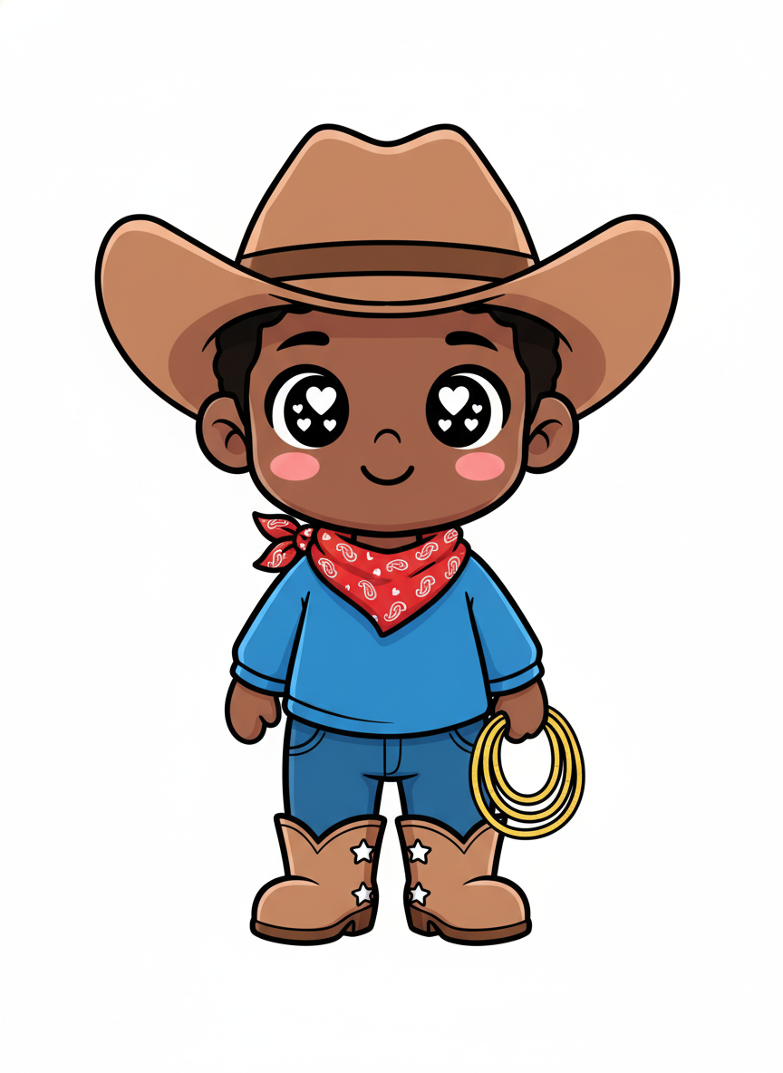 Cowboy Anthony - Kawaii Cute