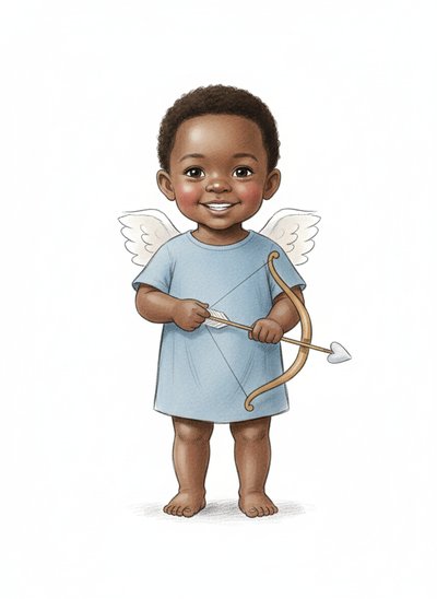 Anthony's Little Cupid Adventure 💘 - Gentle Pencil