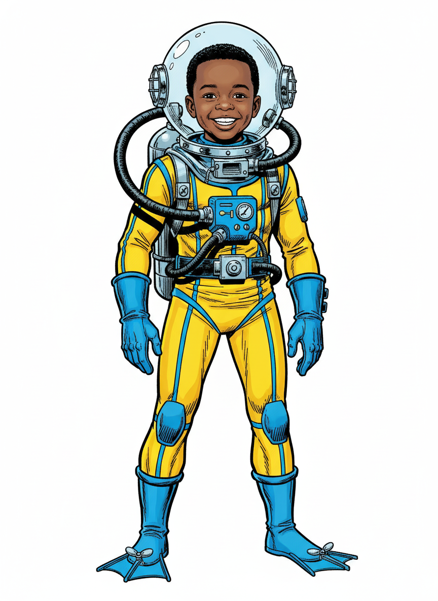 Anthony the Aquanaut - Comic Book