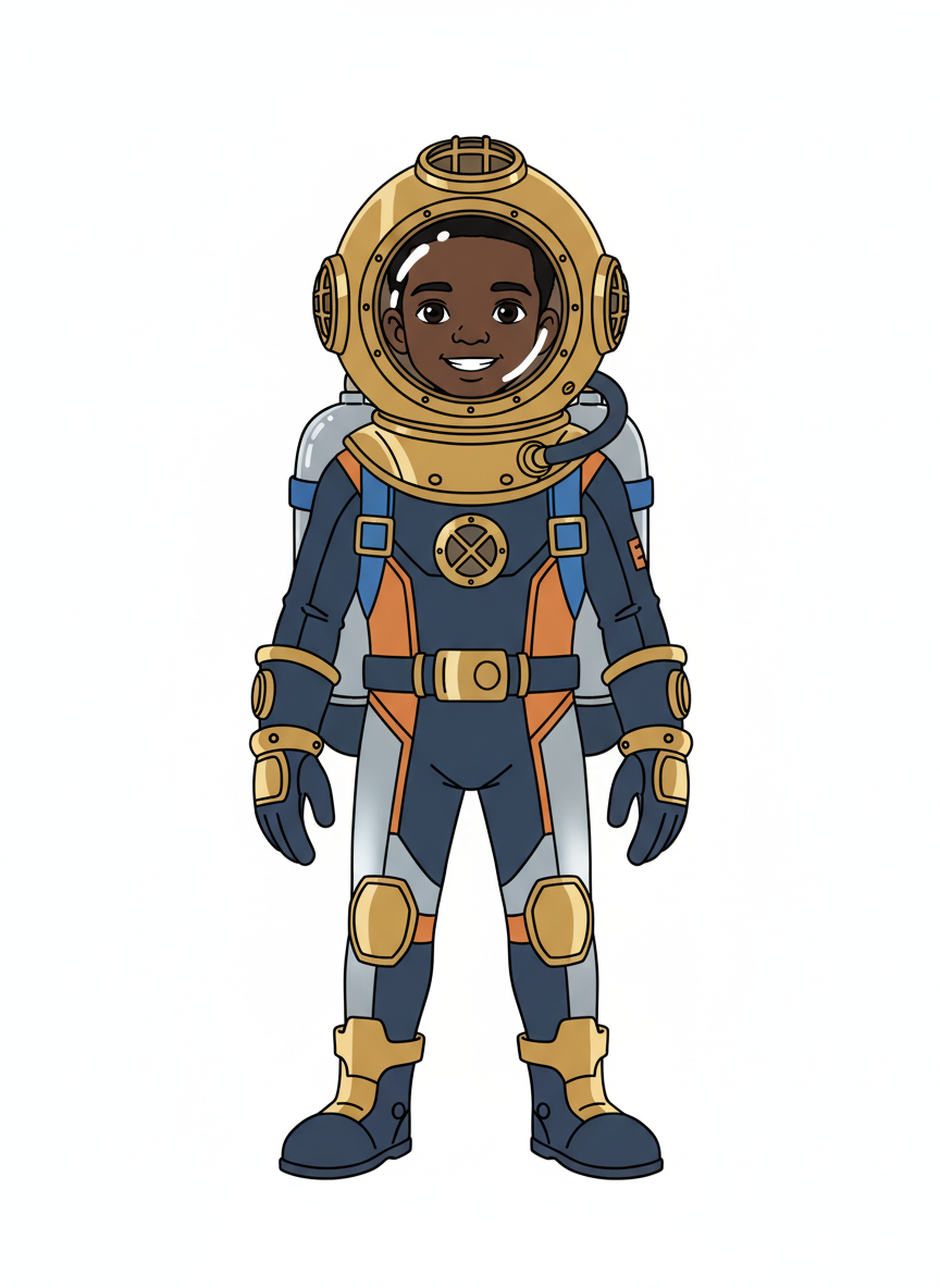 Anthony the Aquanaut - Minimalist