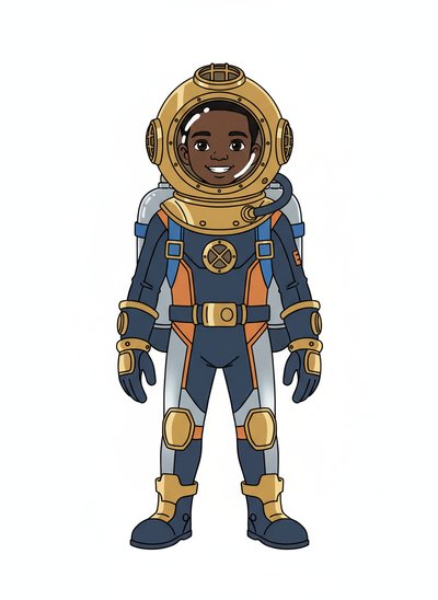 My Baby Diver Adventure 🌊 - Minimalist