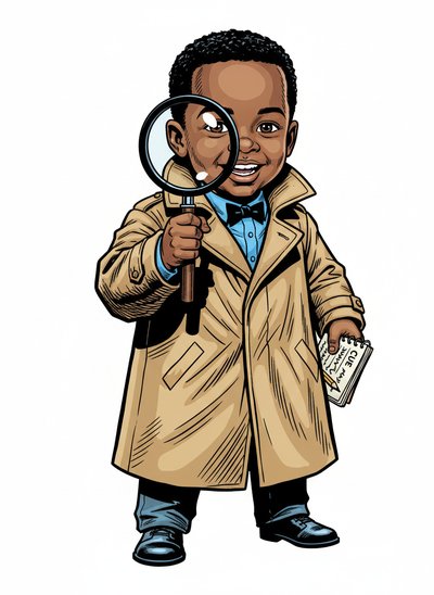 My Baby Detective Adventure 🕵️‍♂️ - Comic Book