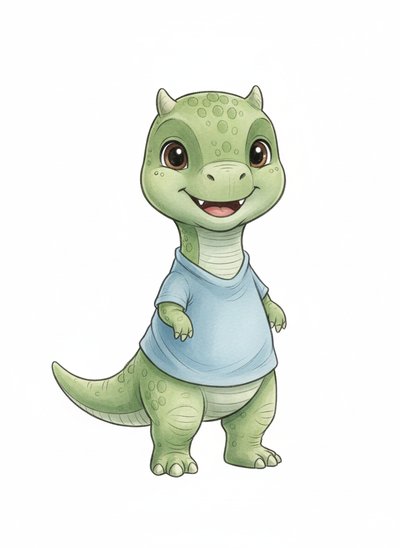 Anthony's Dino Delights 🦕 - Gentle Pencil