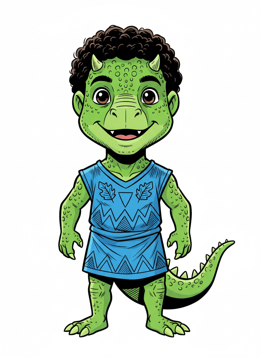 Anthony the Dino - Comic Book