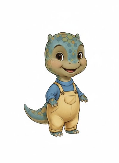 Anthony's Dino Delights 🦕 - Vintage Storybook