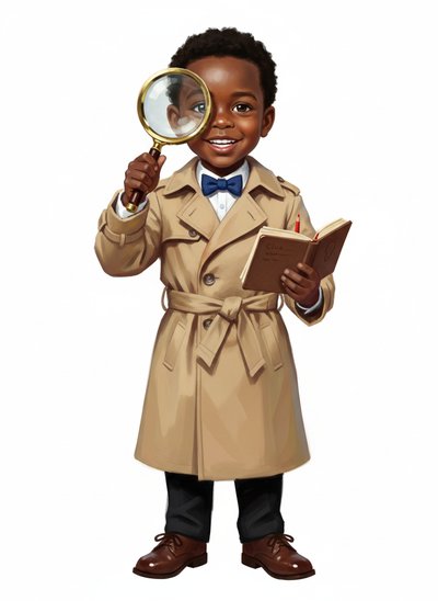 My Baby Detective Adventure 🕵️‍♂️ - Impressionist Painting