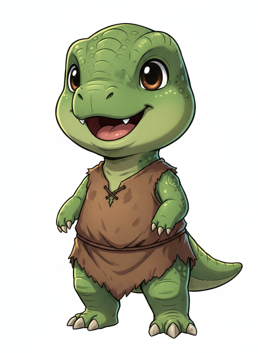 Anthony the Dino - Webtoon Anime