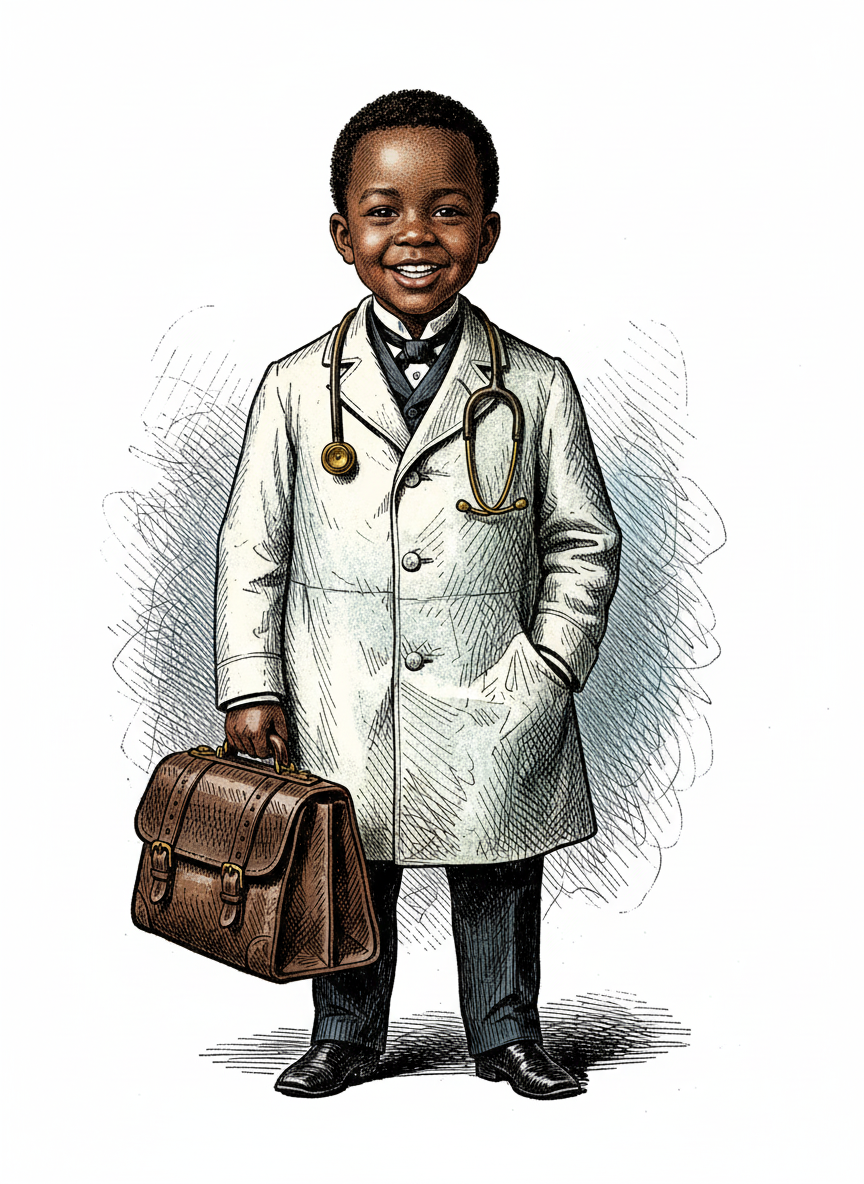 Doctor Anthony - Victorian Illustration
