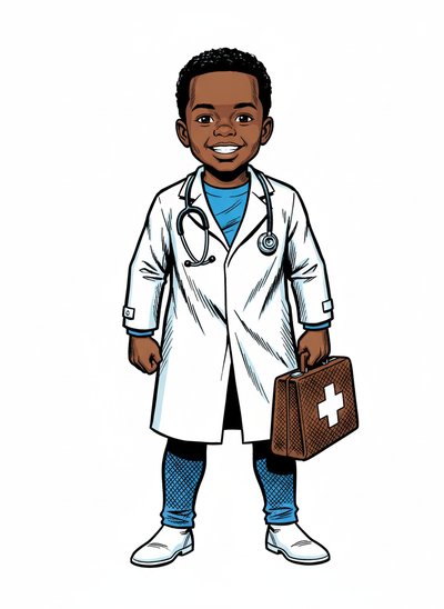 My Little Doctor Anthony 🩺 - Comic Book