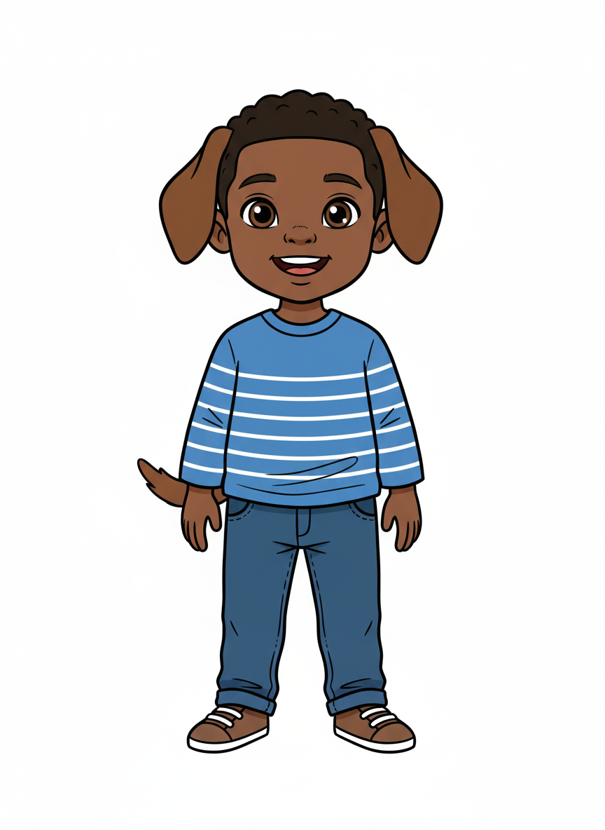 Puppy Anthony - Classic Coloring Book