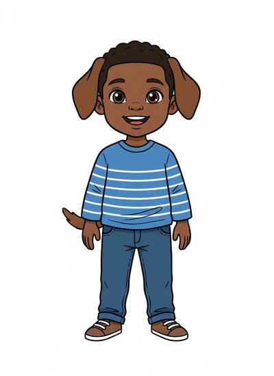 Anthony's Doggy Dreams 🐶 - Classic Coloring Book