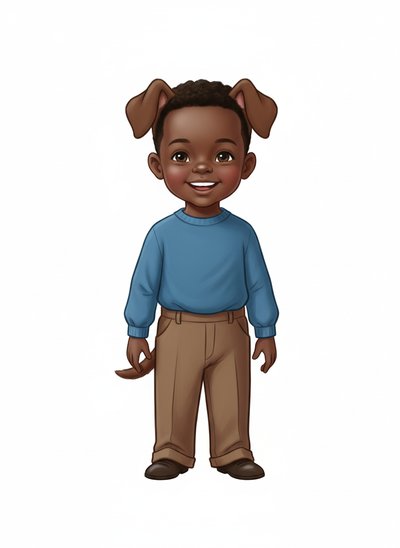 Anthony's Doggy Dreams 🐶 - Vintage Storybook