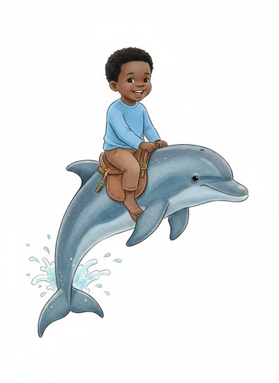 My Baby's Dolphin Adventures 🐬 - Gentle Pencil