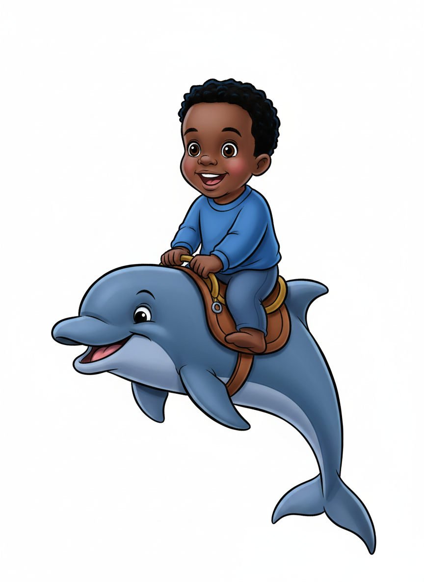 Anthony the Dolphin Rider - Golden Age Animation
