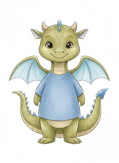 Anthony's Dragon Dreams 🐉 - Gentle Pencil