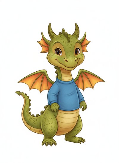 Anthony's Dragon Dreams 🐉 - Vintage Storybook