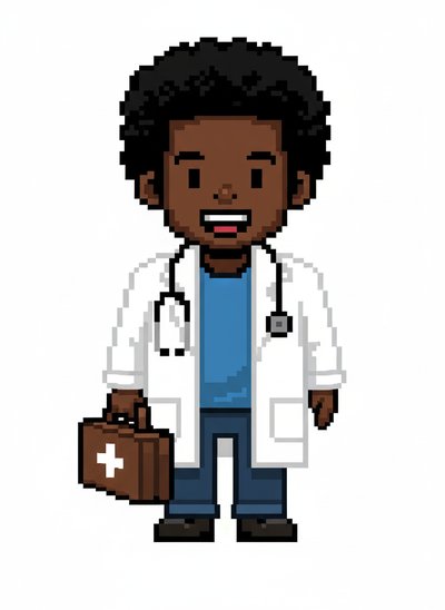 My Little Doctor Anthony 🩺 - Pixel Art