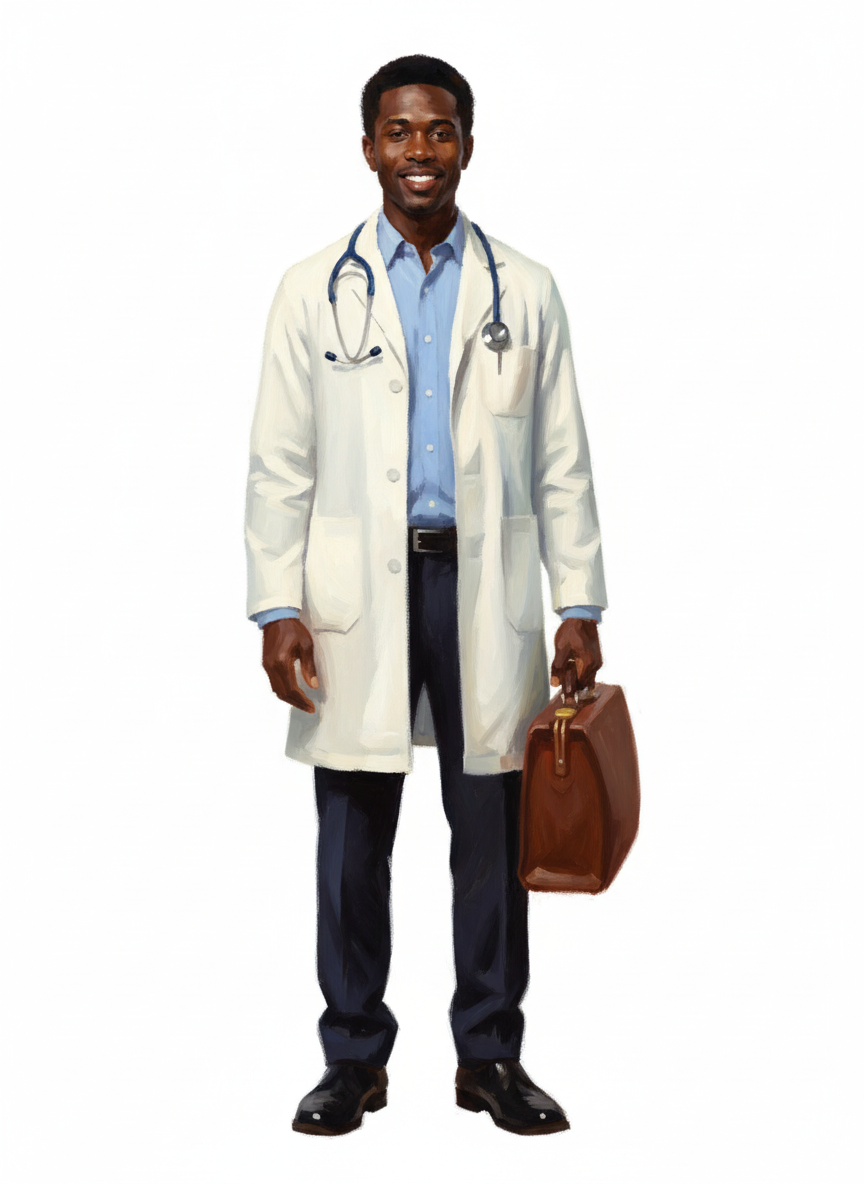 Doctor Anthony - Impressionist Painting