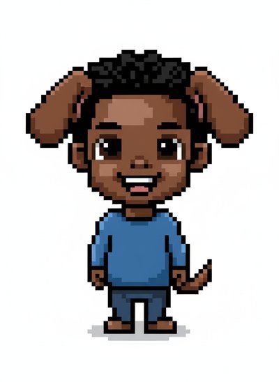Anthony's Doggy Dreams 🐶 - Pixel Art
