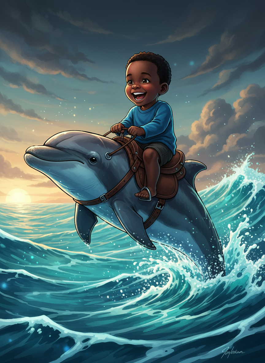 Anthony the Dolphin Rider - Webtoon Anime