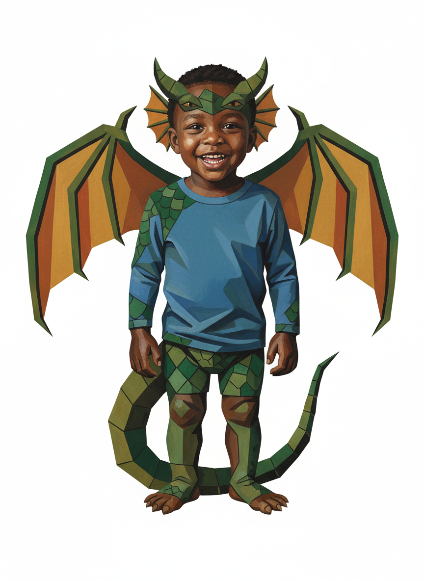 Dragonthony - Cubist Painting