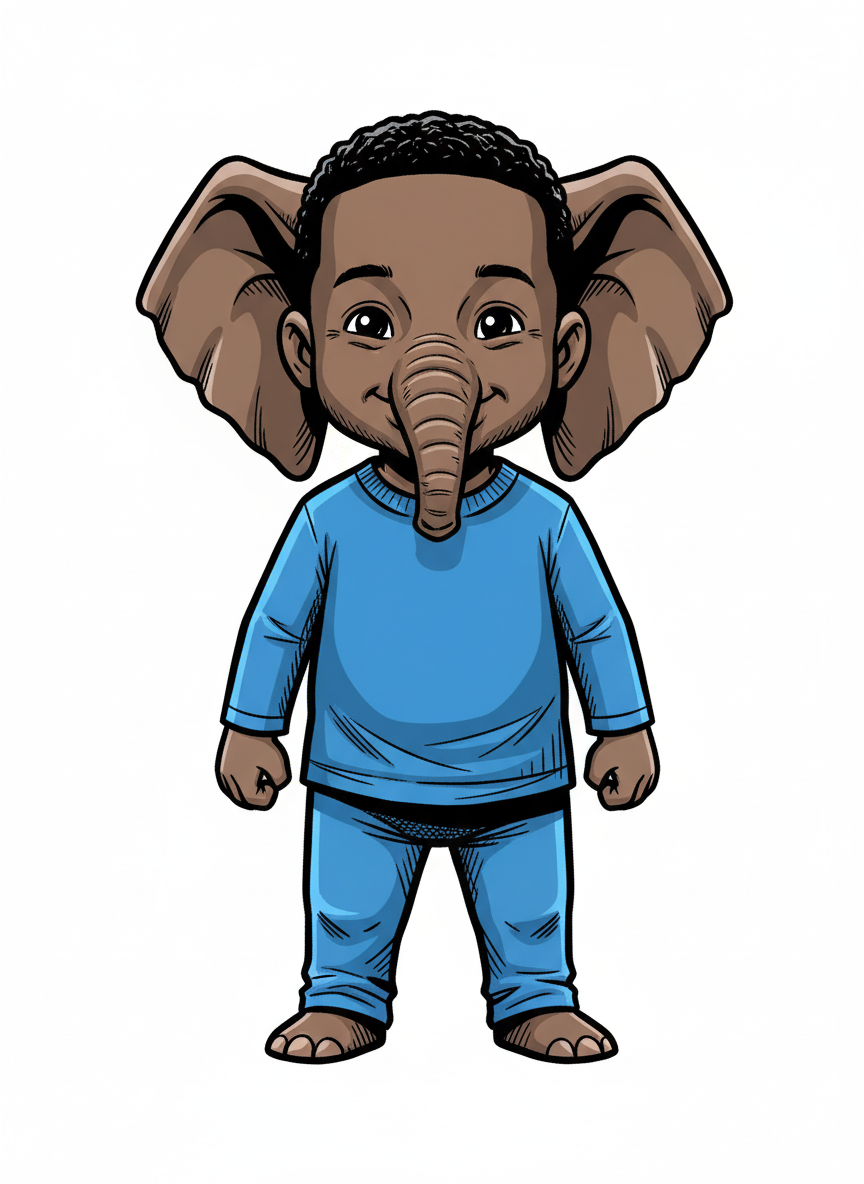 Anthony the Elephantie - Comic Book