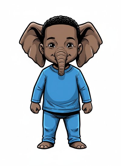 Anthony's Adorable Elephant Adventure 🐘 - Comic Book