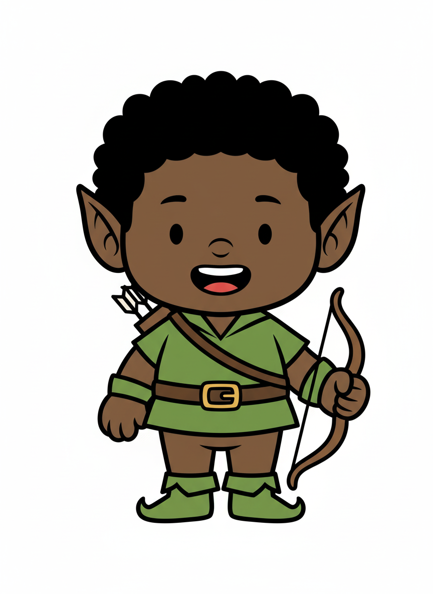 Anthony the Elfling - Preschool Simple