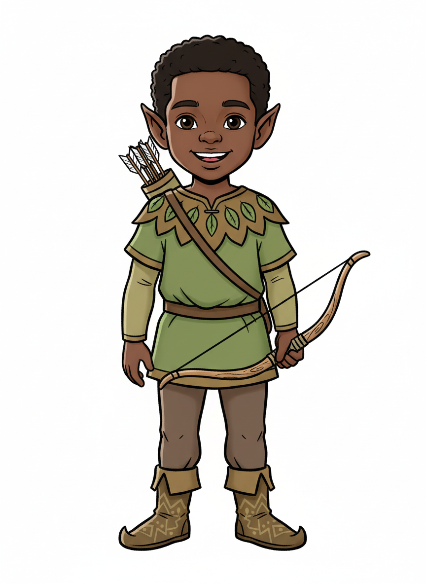Anthony the Elfling - Classic Coloring Book