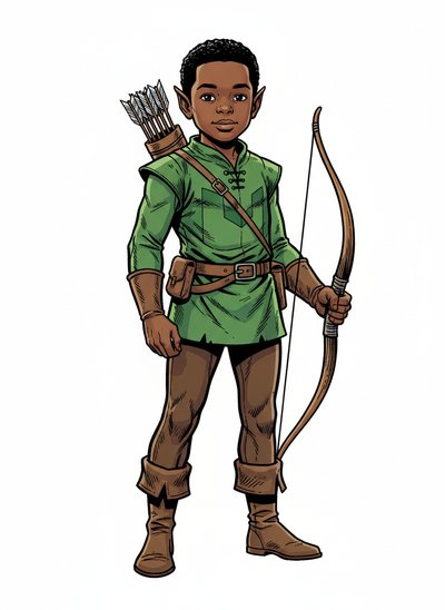 Anthony's Enchanting Elf Adventures 🌿 - Comic Book