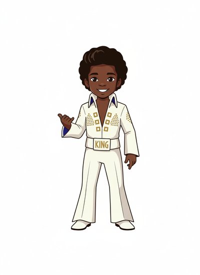My Baby as Elvis 🎸 - Minimalist