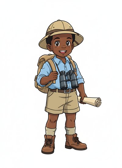 Anthony's Little Explorer Adventures 🌍 - Classic Anime