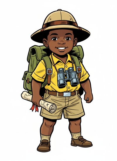 Anthony's Little Explorer Adventures 🌍 - Comic Book