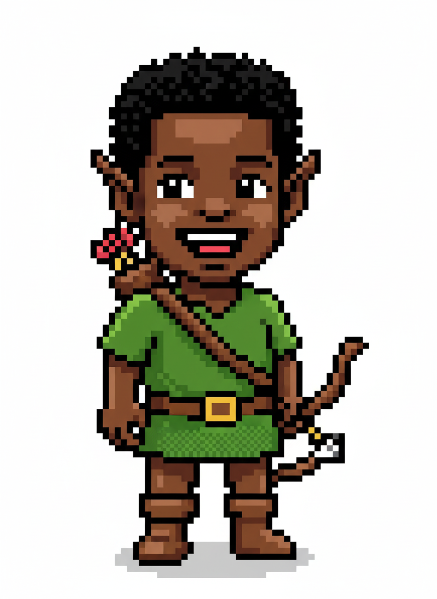 Anthony the Elfling - Pixel Art