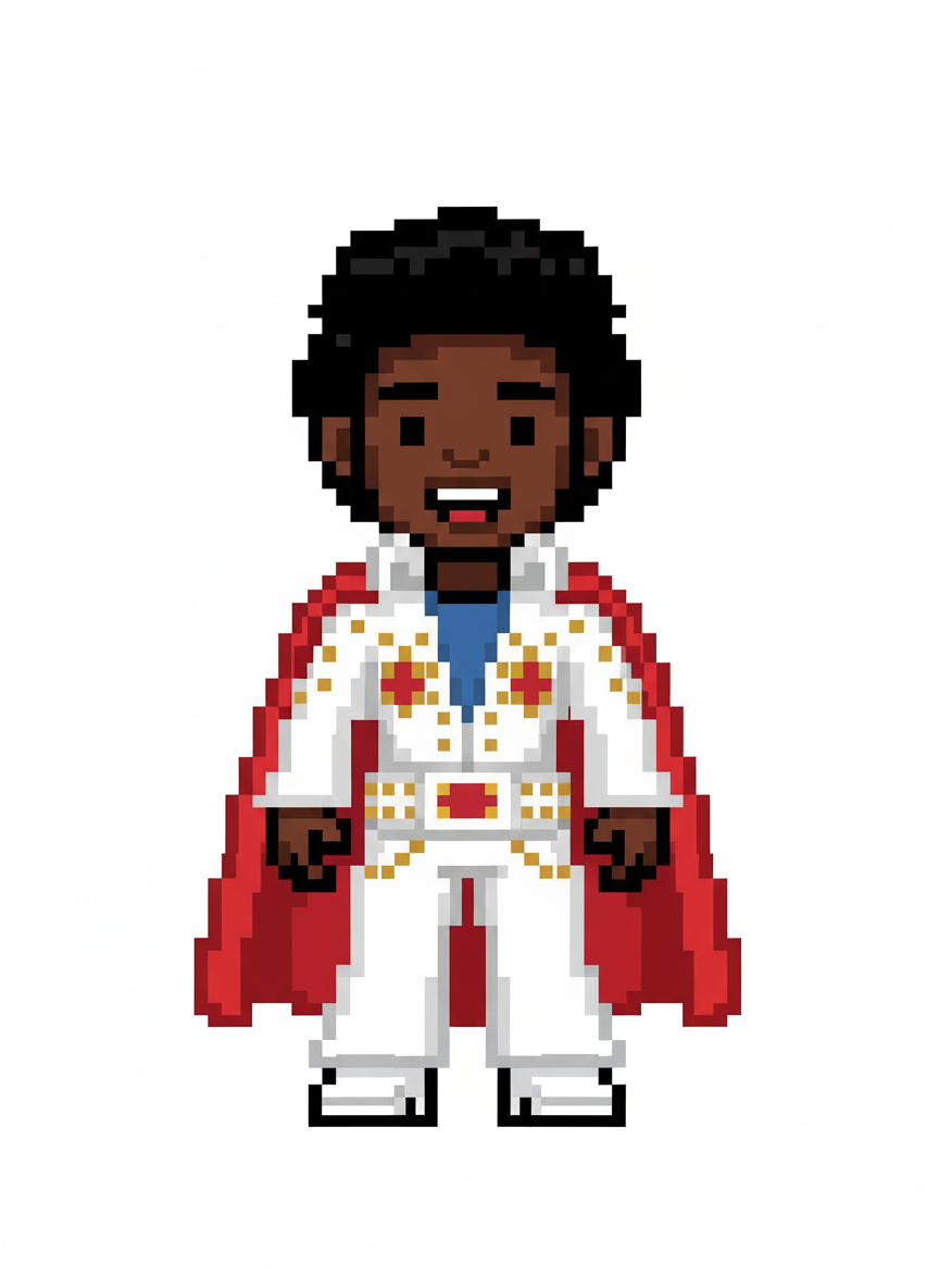 Anthony the Rockin' King - Pixel Art