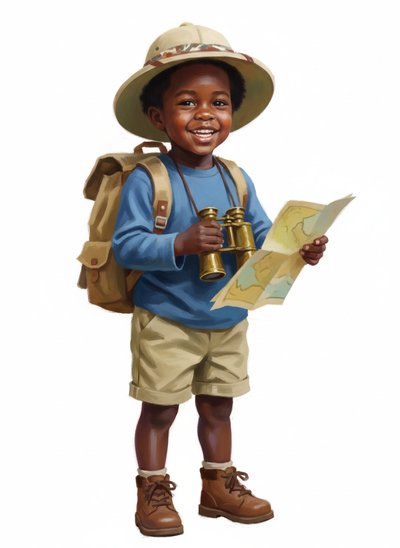 Anthony's Little Explorer Adventures 🌍 - Impressionist Painting