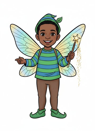 My Baby as a Fairy 🌟 - Classic Coloring Book
