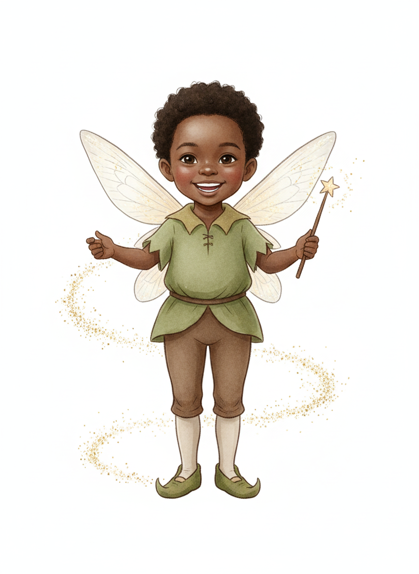 Anthony the Pixie Prince - Gentle Pencil