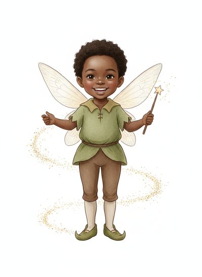 My Baby as a Fairy 🌟 - Gentle Pencil