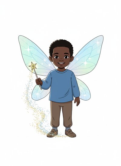 My Baby as a Fairy 🌟 - Minimalist